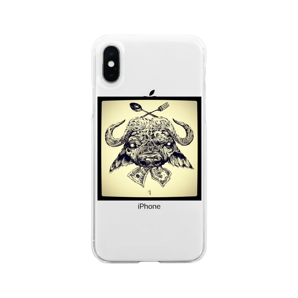 kyo5itsuki96hebiのTaurus Soft Clear Smartphone Case