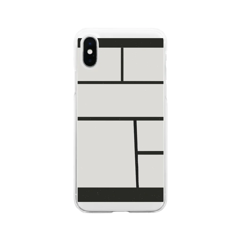 7010v💡のデンセツノイチページ Soft Clear Smartphone Case