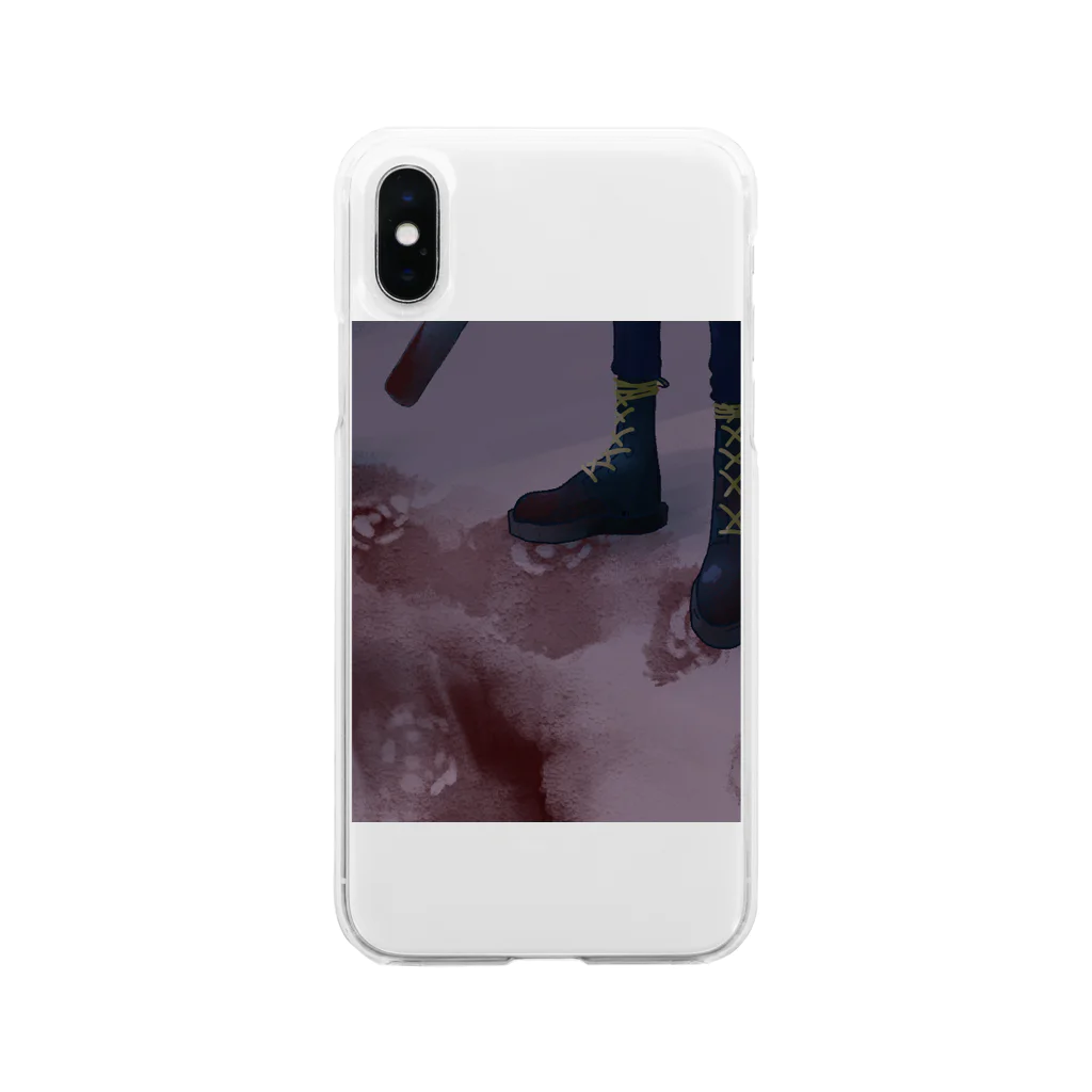 大先生の「あ、」 Soft Clear Smartphone Case