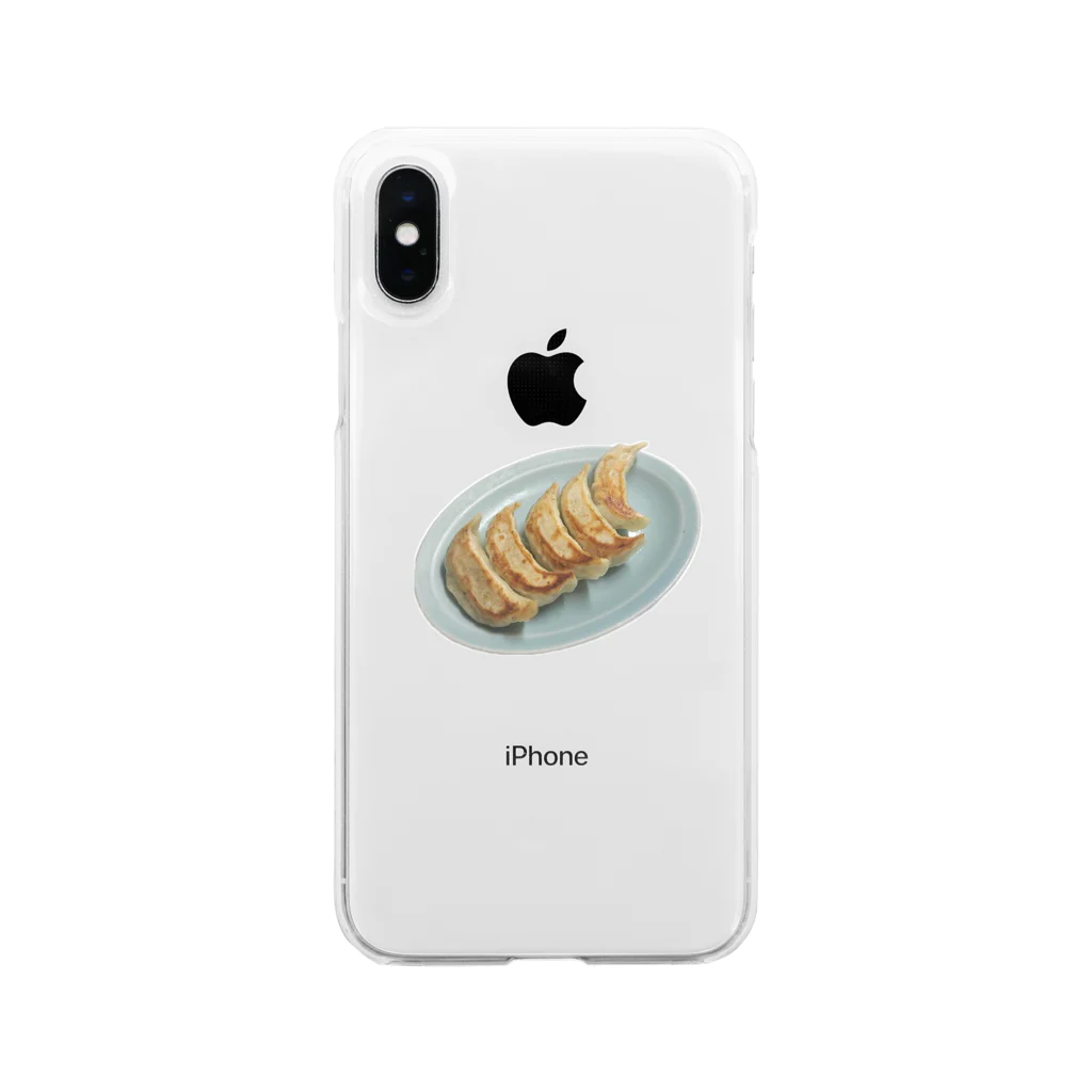 餃子倶楽部の焼き餃子 Soft Clear Smartphone Case