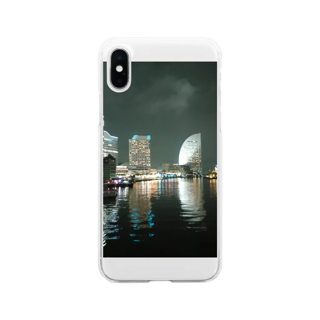 デザイナーショップfreedoor withトーマのやっぱり横浜 Soft Clear Smartphone Case