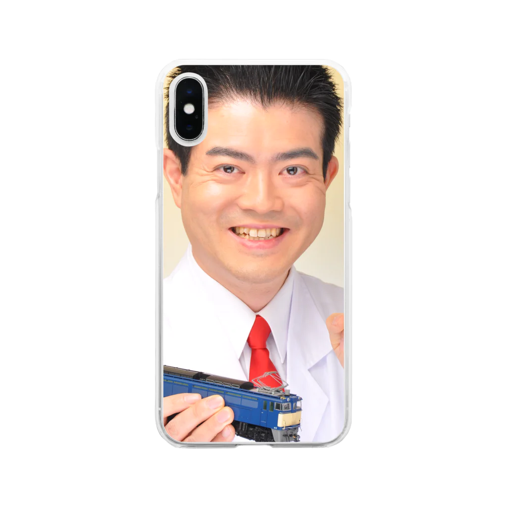 鉄道博士 / Dr.Railwayの鉄道博士 / Dr.Railway Soft Clear Smartphone Case