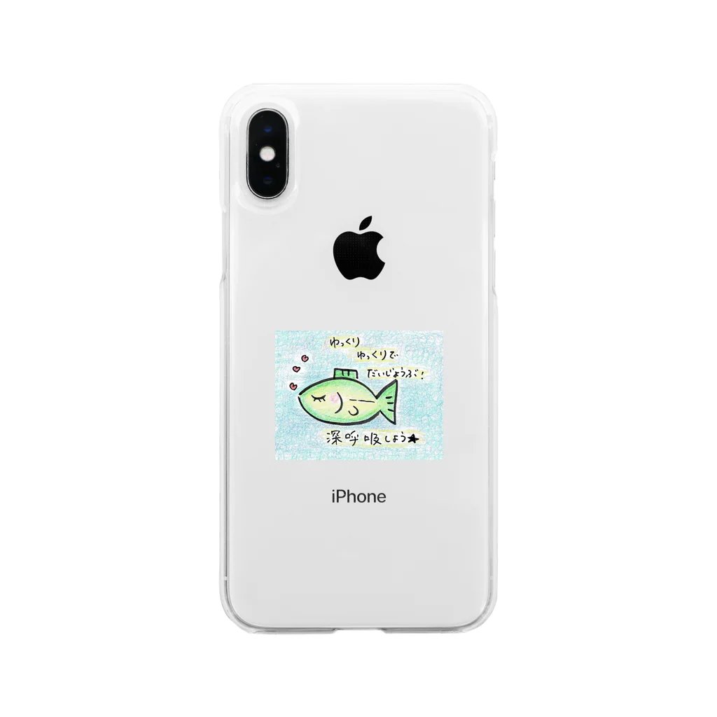 Dollyのさかなさん Soft Clear Smartphone Case