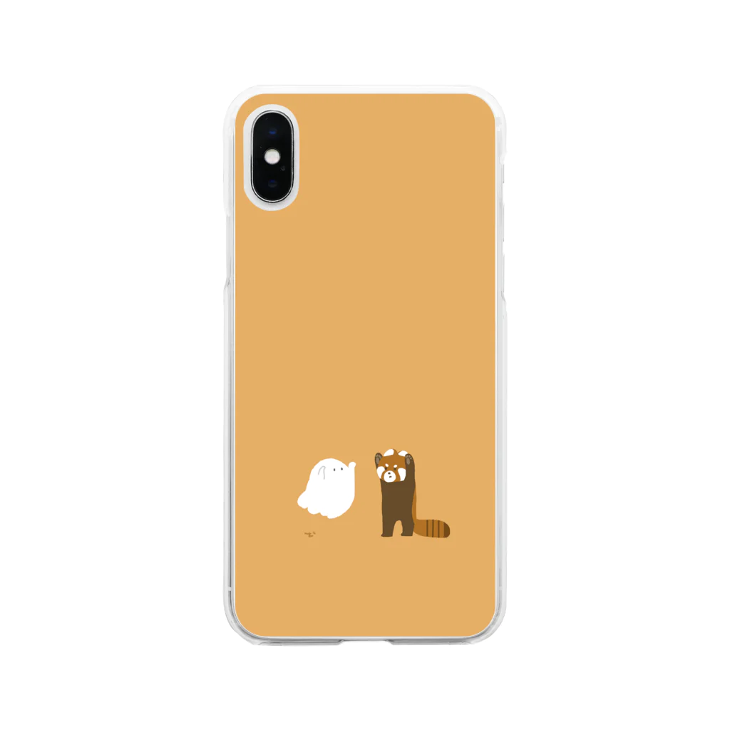 むぎはらのおばけとプライド Soft Clear Smartphone Case