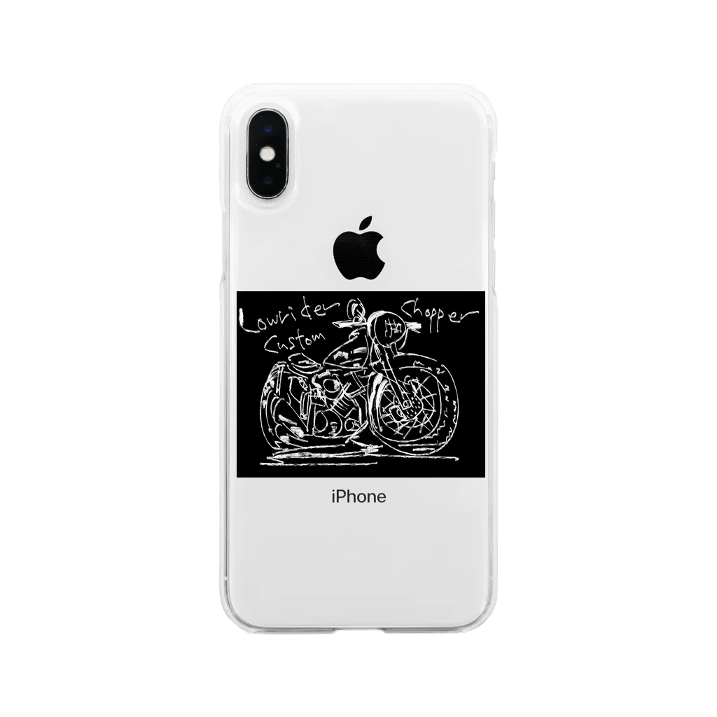 スタジオばんやのChopper  Soft Clear Smartphone Case