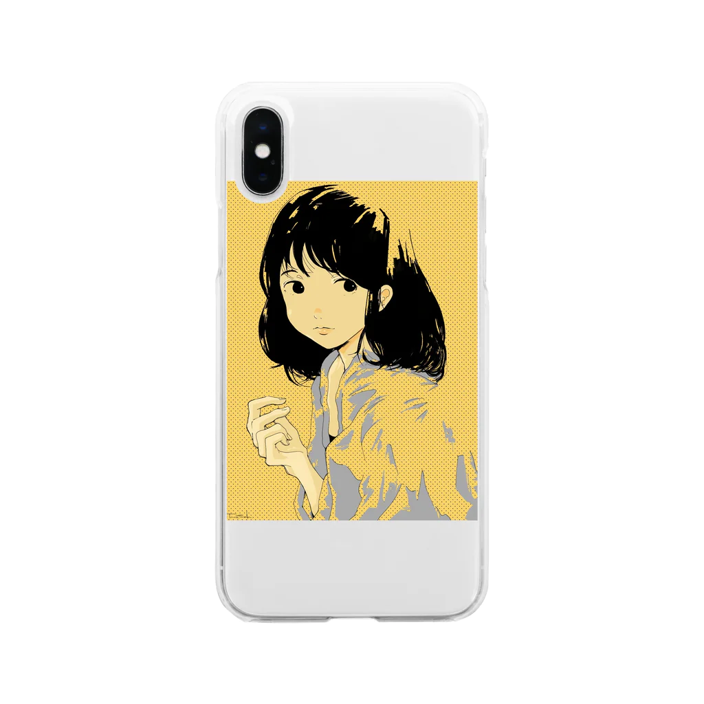 TAMEPANDA presents L♡BSTeRRRのチル(もどき) Soft Clear Smartphone Case