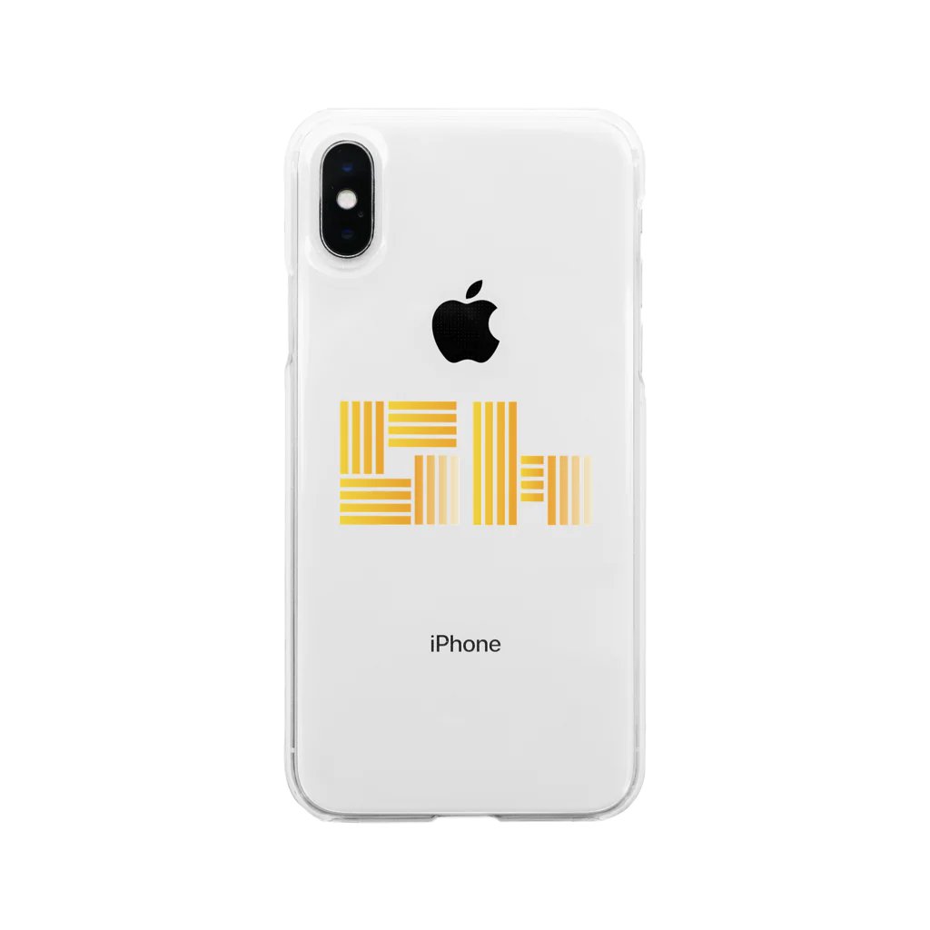 Golden Harvest BeerのGH Logo Soft Clear Smartphone Case