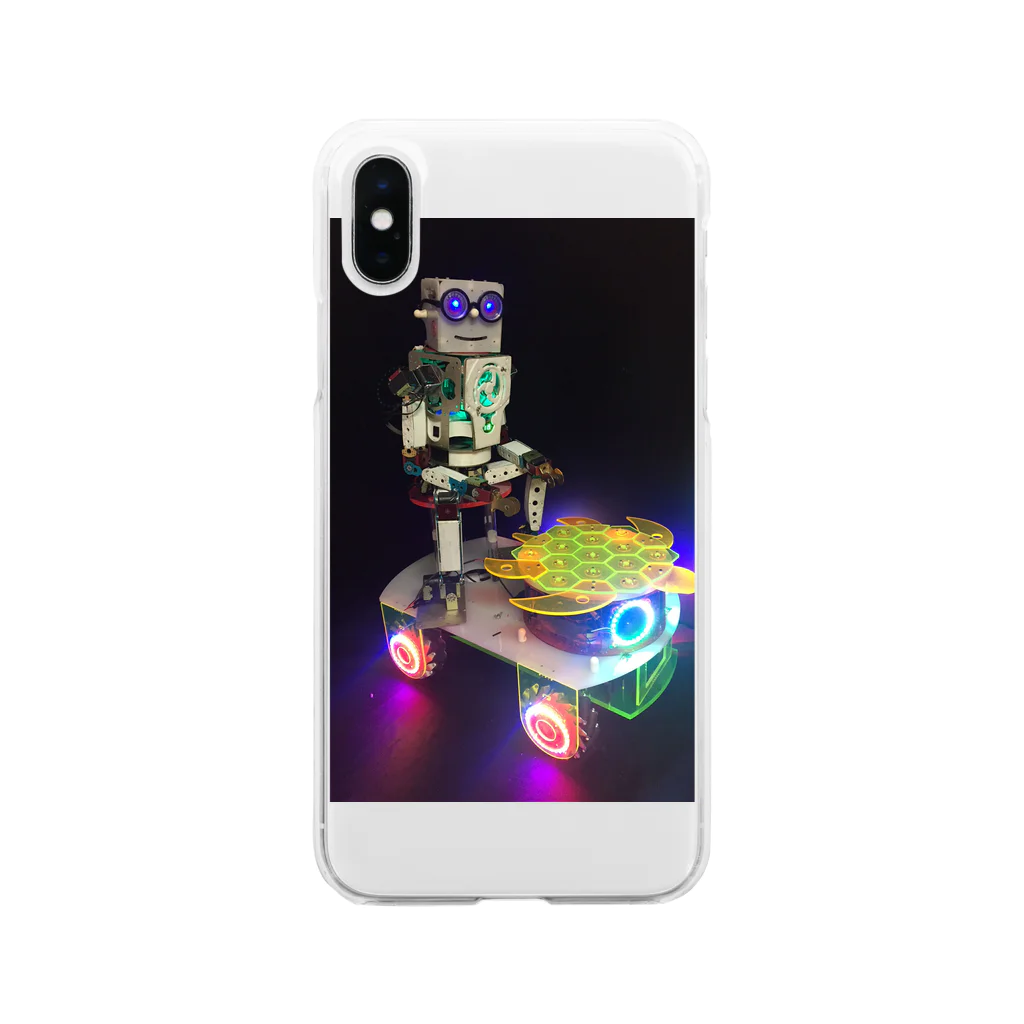 Robot Bandのこさんくんソフトクリアスマホケース Soft Clear Smartphone Case