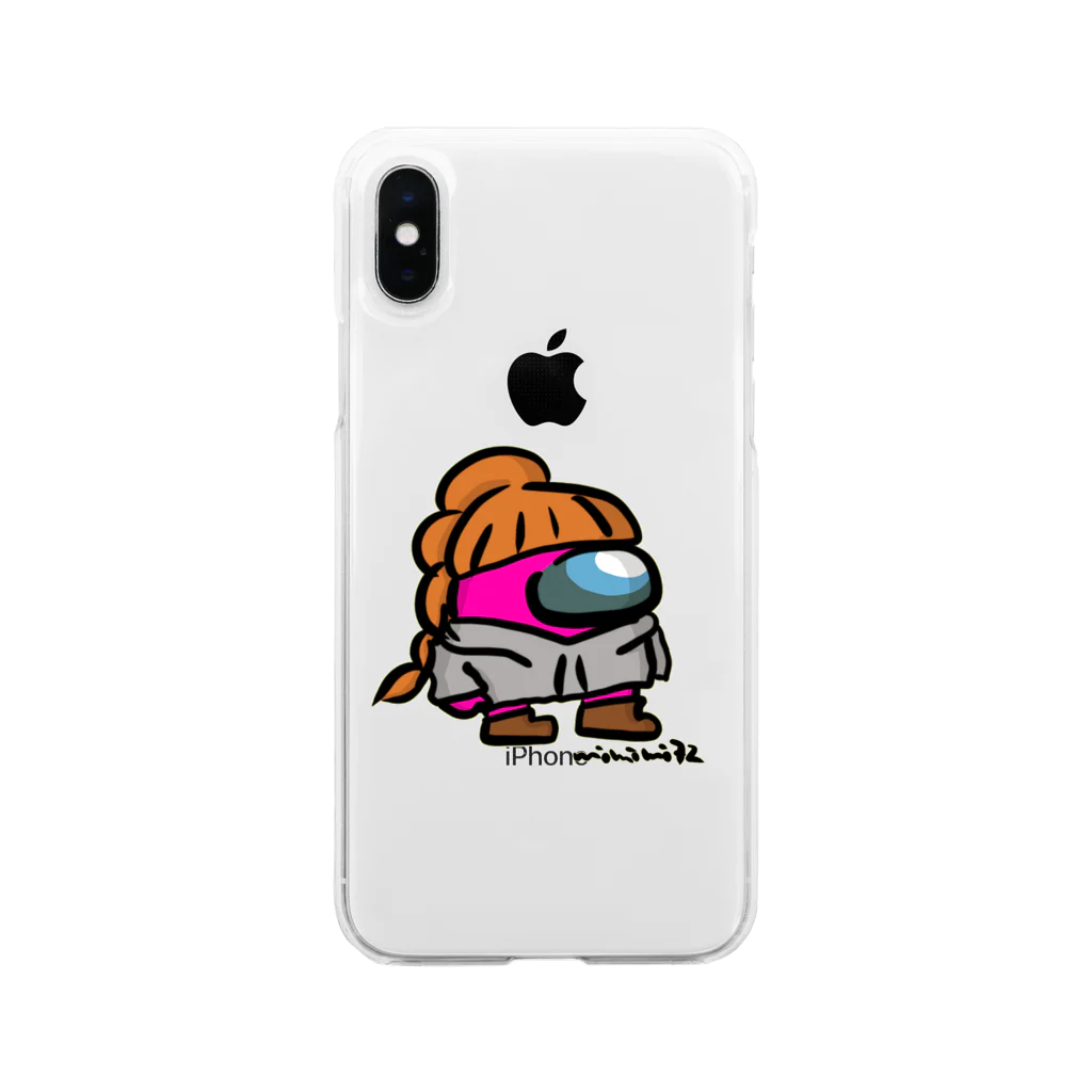 Mimimiのみみまん Soft Clear Smartphone Case