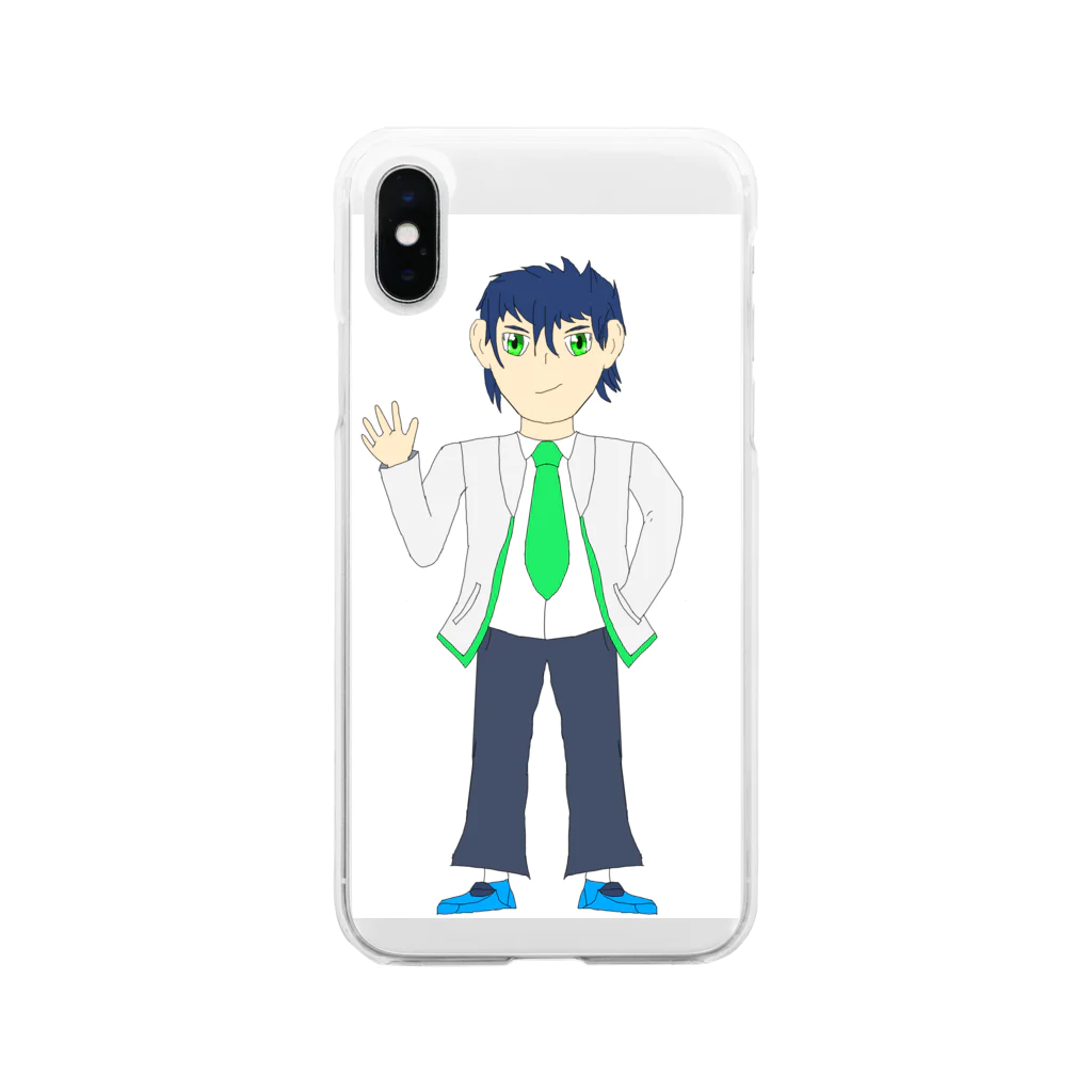 アスカの喜兎トウマ Soft Clear Smartphone Case