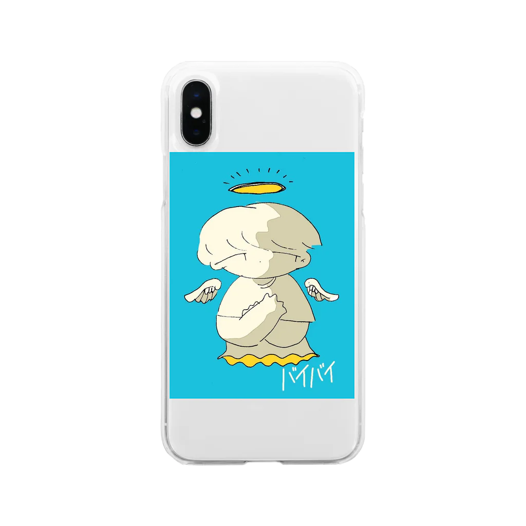 三毛島のばいび  Soft Clear Smartphone Case