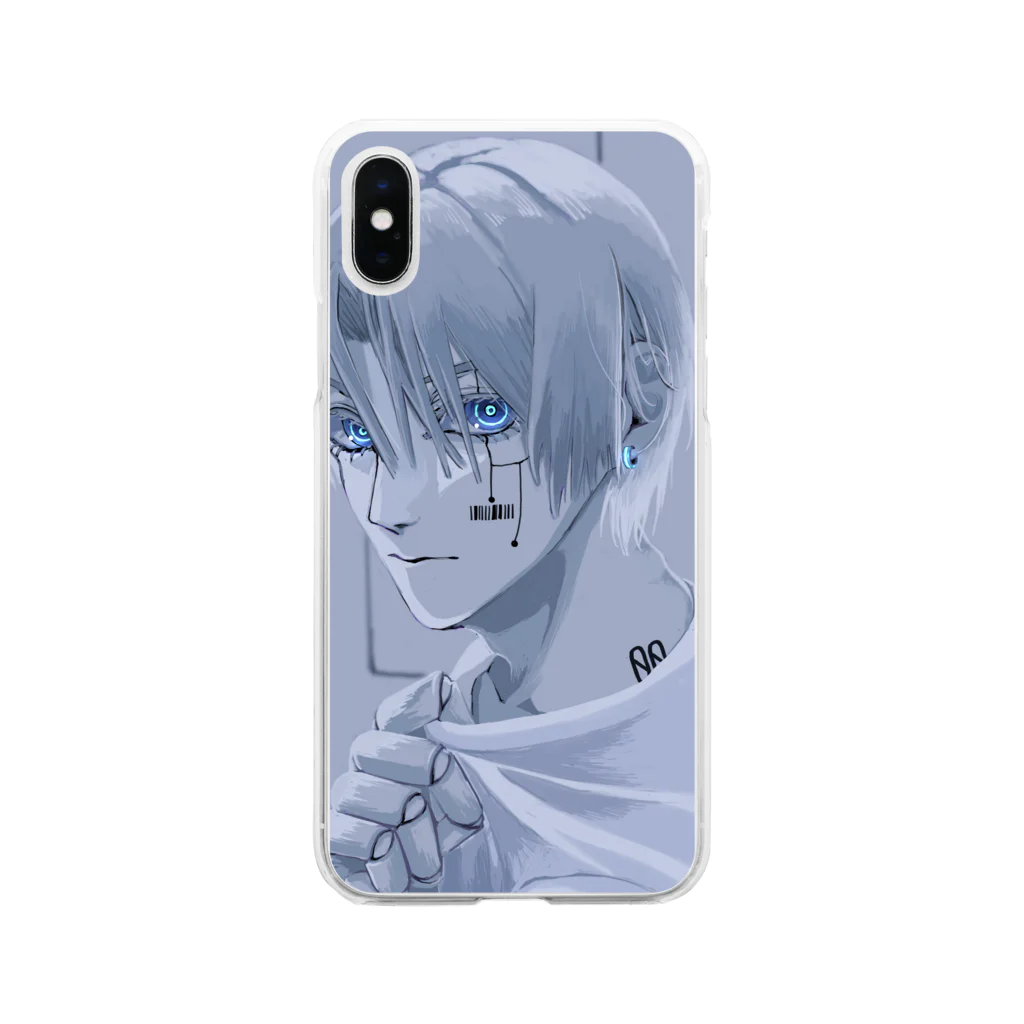 𝚂𝚎𝚒𝙻𝚘𝚗🫖の初号機 Soft Clear Smartphone Case