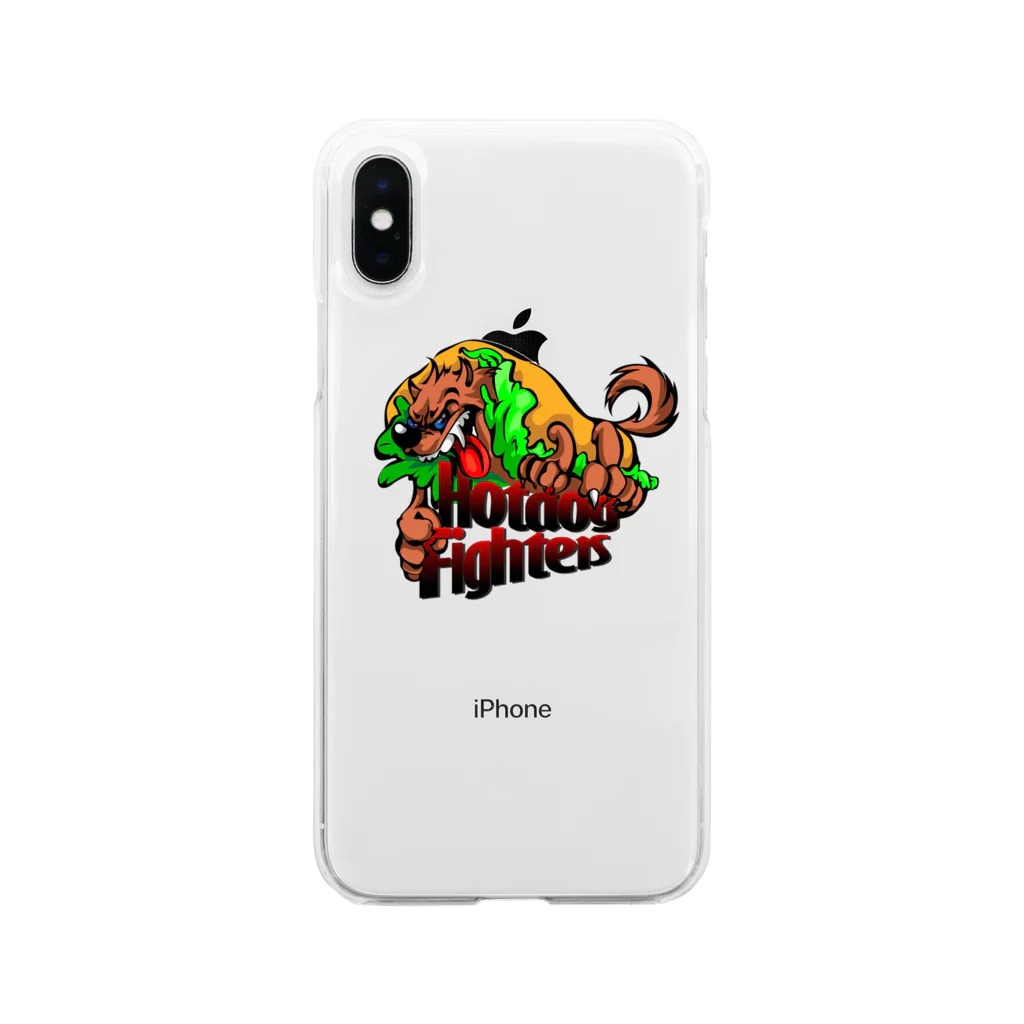 HotdogFighters 【e-SportsTeam】🌭のHotdogFighters Soft Clear Smartphone Case