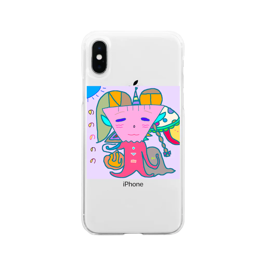 rickyののんたん Soft Clear Smartphone Case