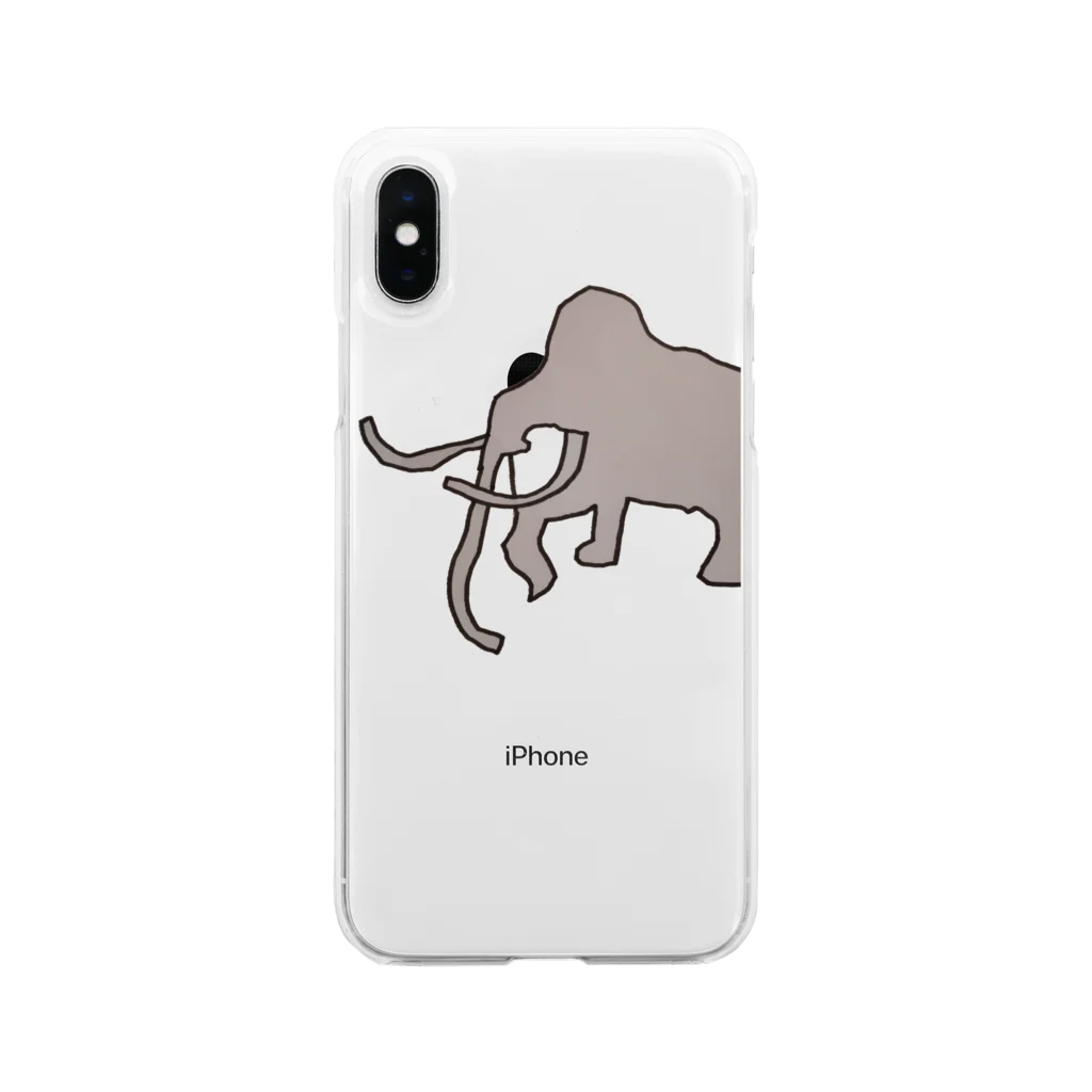 sani0804のマンモ Soft Clear Smartphone Case