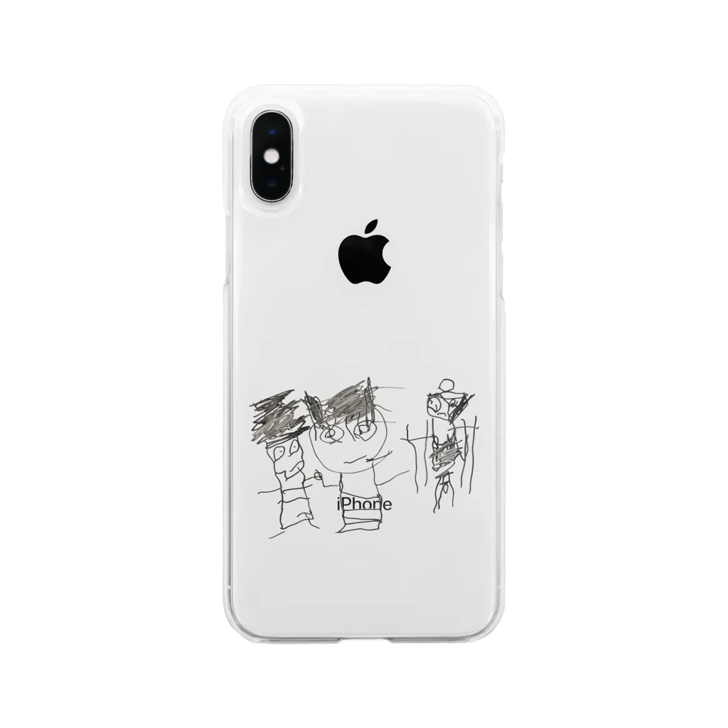 naka_maのちるどれん Soft Clear Smartphone Case