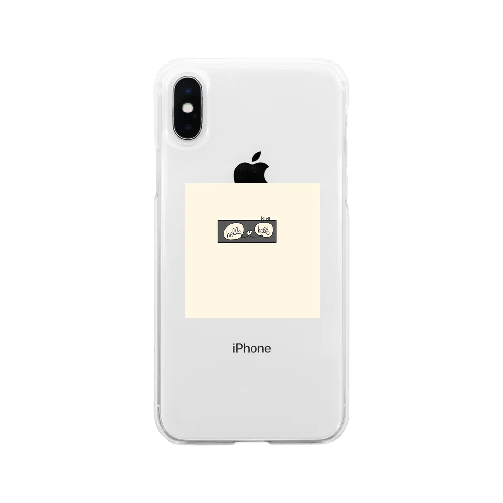 hiiroのお家のhiiroのお家 Soft Clear Smartphone Case