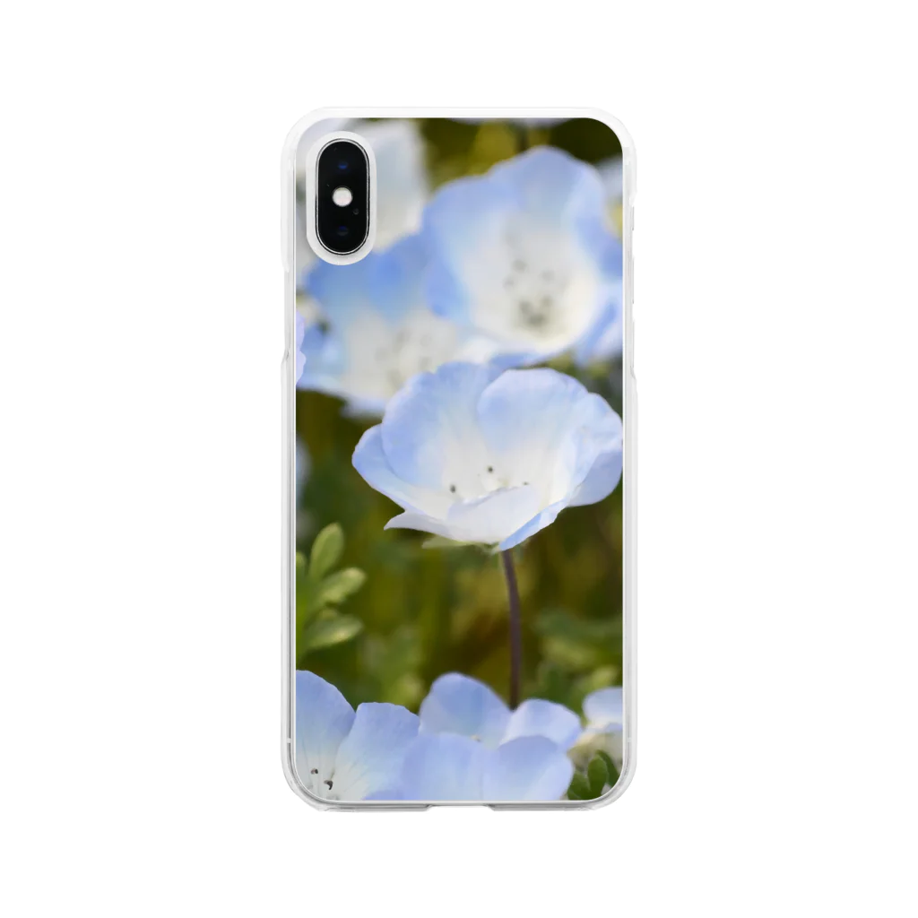 ぺてぃもーずのおみせのハナ Soft Clear Smartphone Case