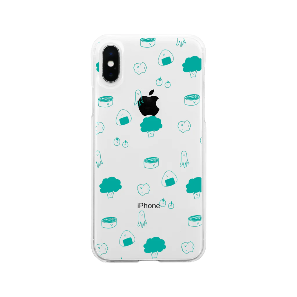 High Timeのobento Soft Clear Smartphone Case