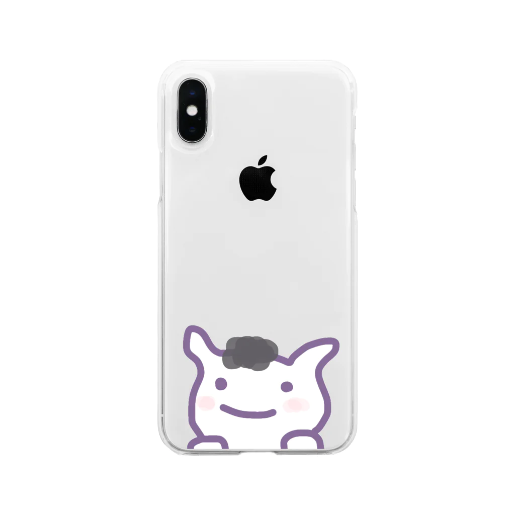 みつこのひつじ　ひとりでもまてるよ Soft Clear Smartphone Case