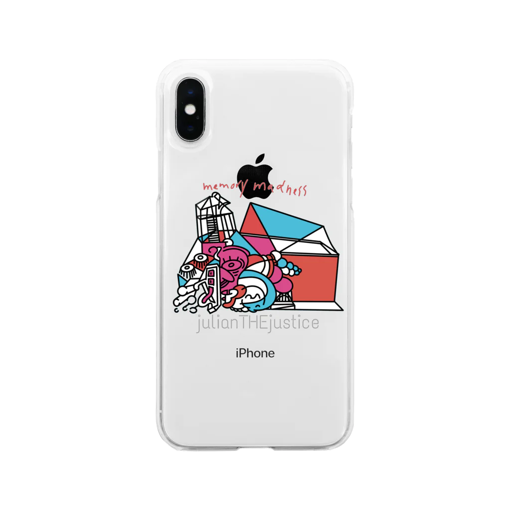 julianTHEjusticeのMemory madness Soft Clear Smartphone Case