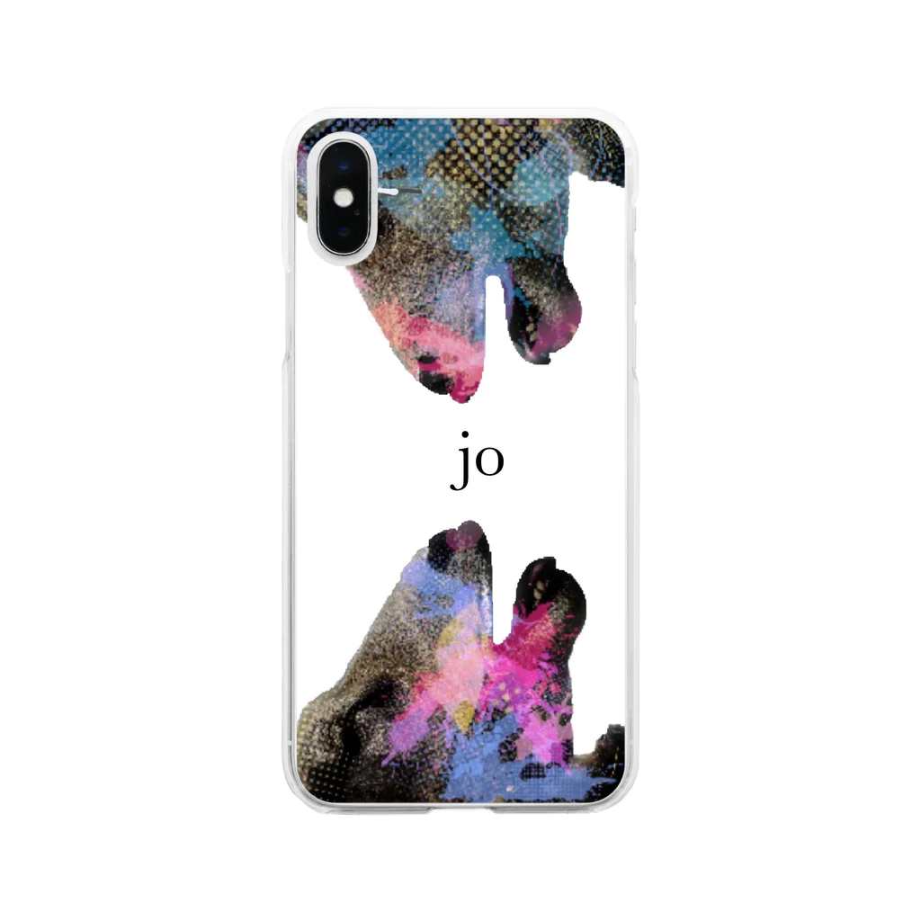 Natsucollageの垣間見える狂気　jo Soft Clear Smartphone Case