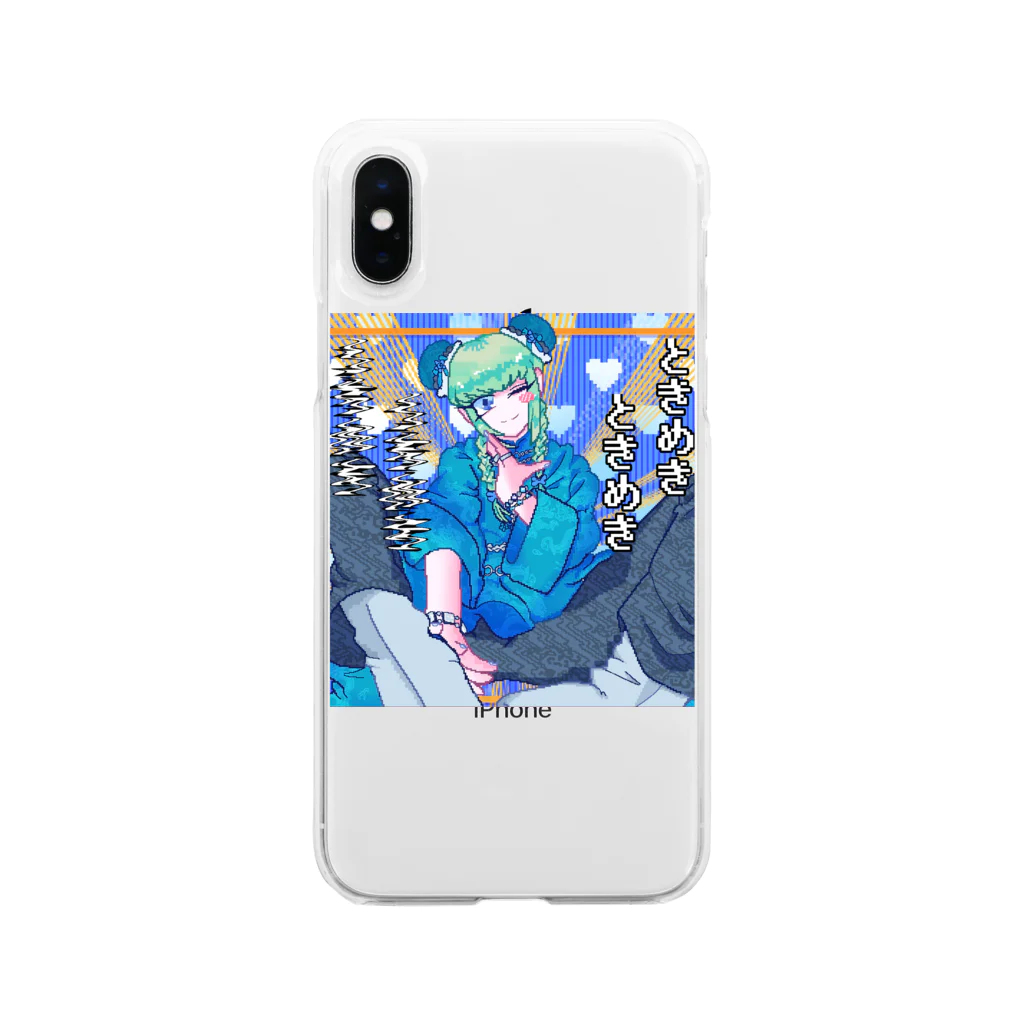 バキメモのときめき！チャイナ！ Soft Clear Smartphone Case