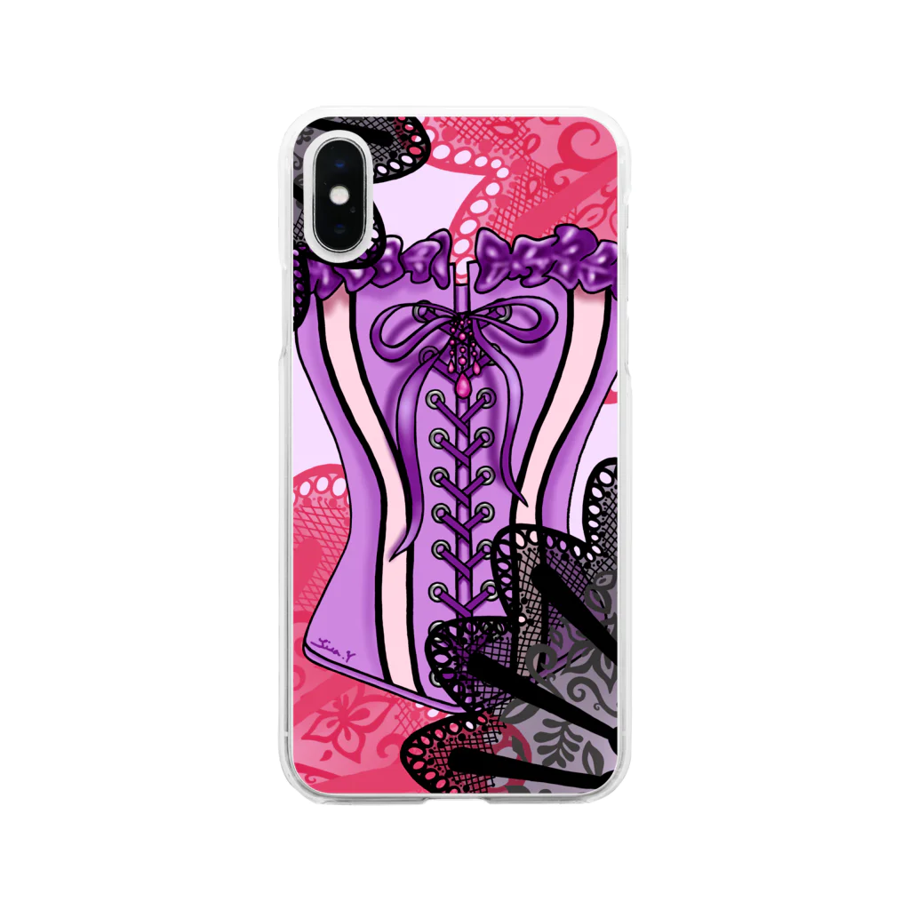 LiyaNのBURLESQUE Soft Clear Smartphone Case