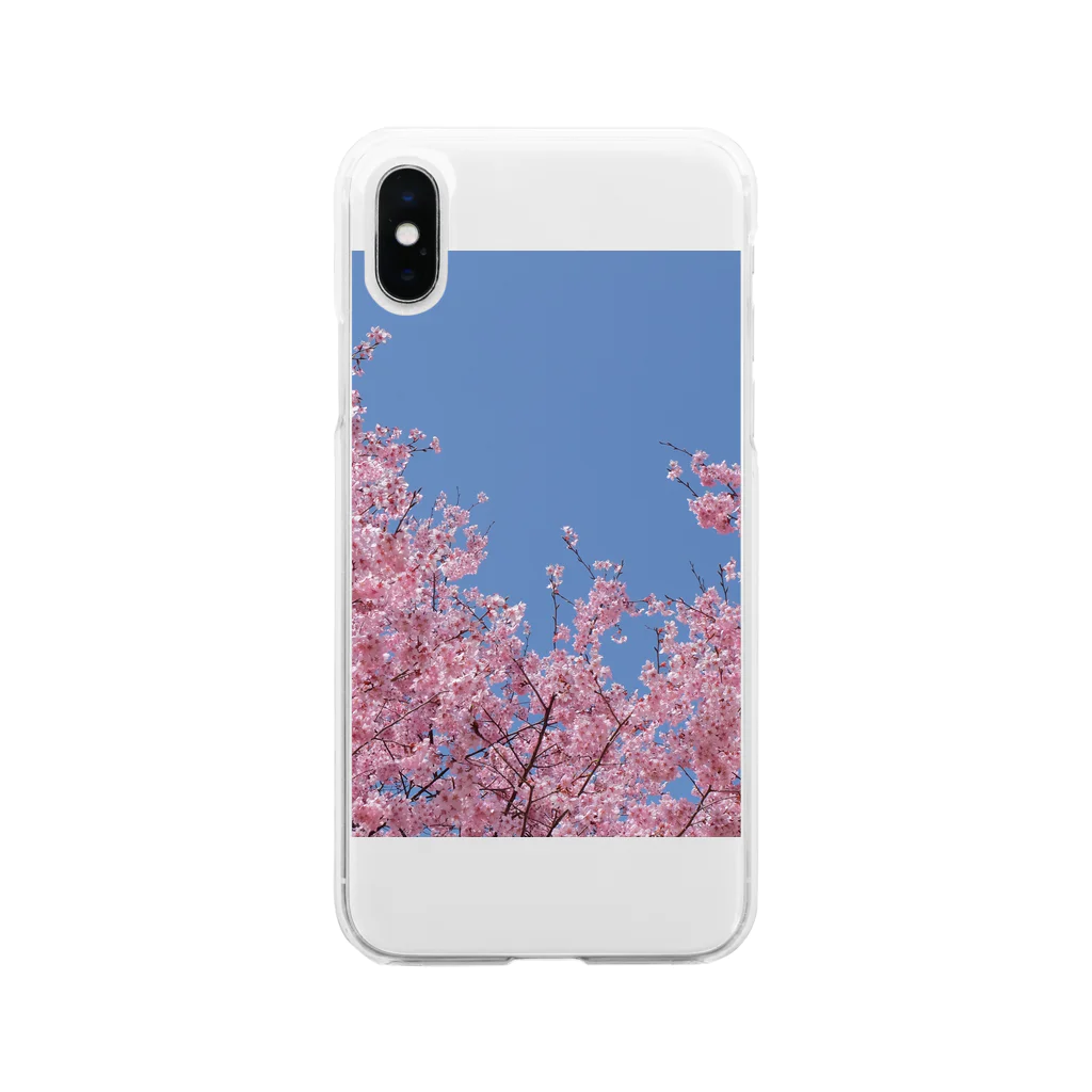 花畑写真館🌷の#2 さくら❁ Soft Clear Smartphone Case