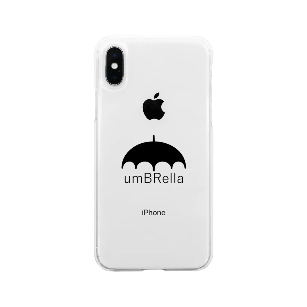 umBRellaのumBRella ソフトクリアスマホケース