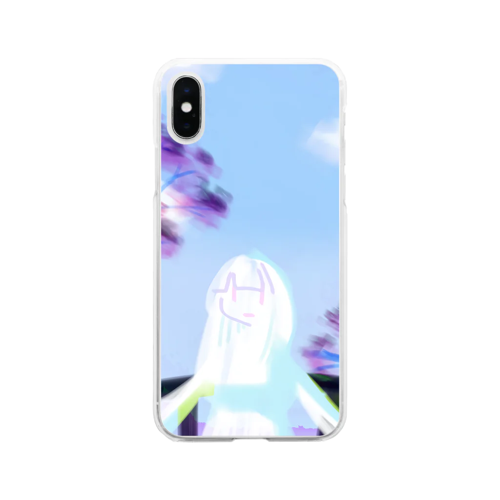 さかなのひとのこ Soft Clear Smartphone Case