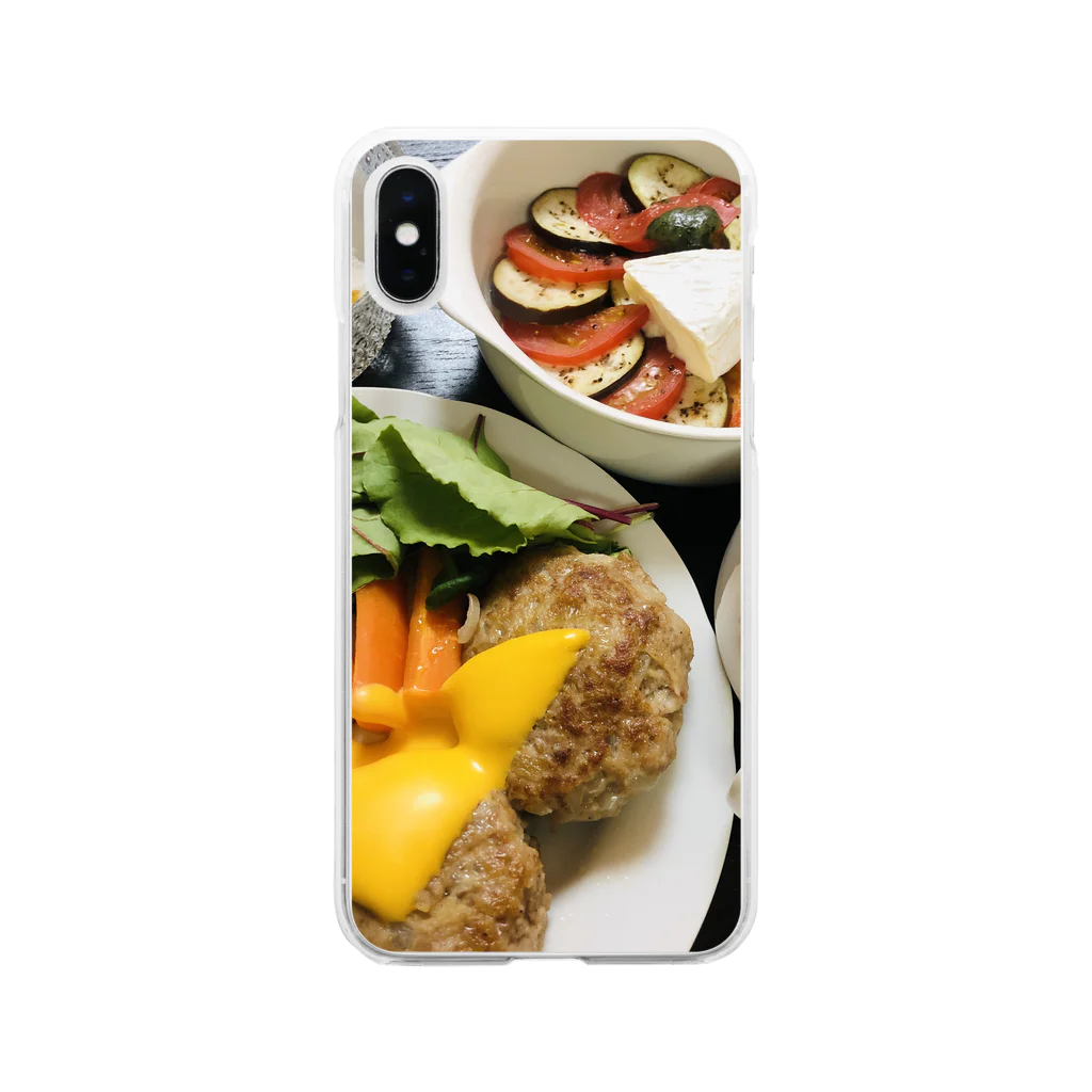 ささみの日常の我が家の夕食〜洋〜 Soft Clear Smartphone Case