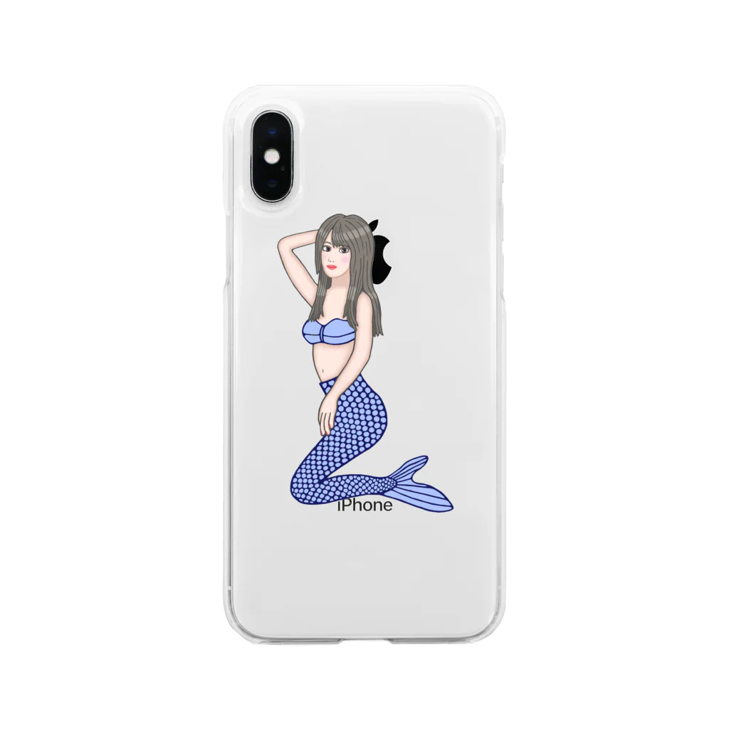 GREAT 7の人魚2 Soft Clear Smartphone Case