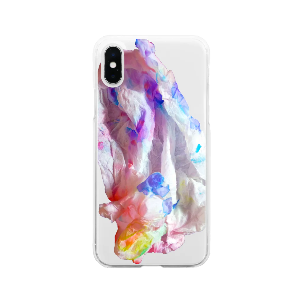 ヤシマロパのしょっぷのAfter The Coloredink  Soft Clear Smartphone Case