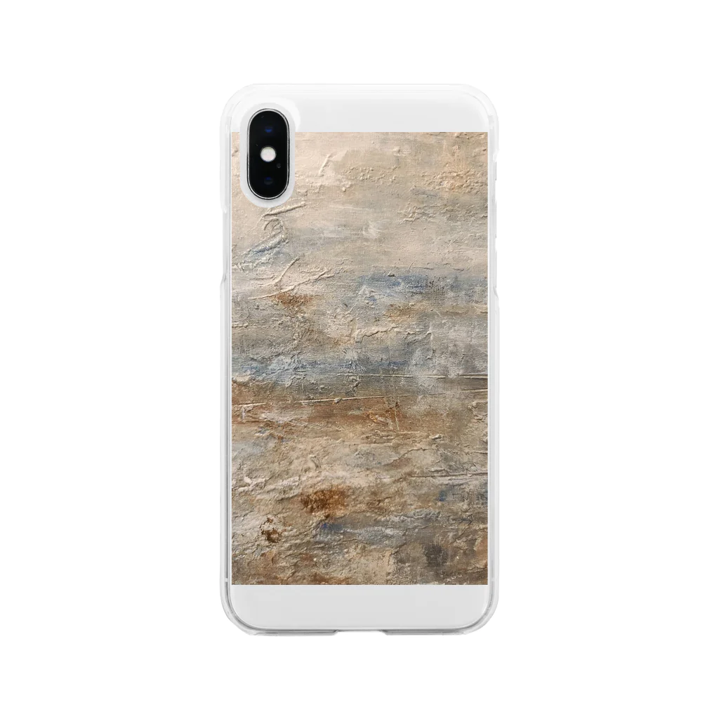 miyatetsu666の吹き荒む Soft Clear Smartphone Case