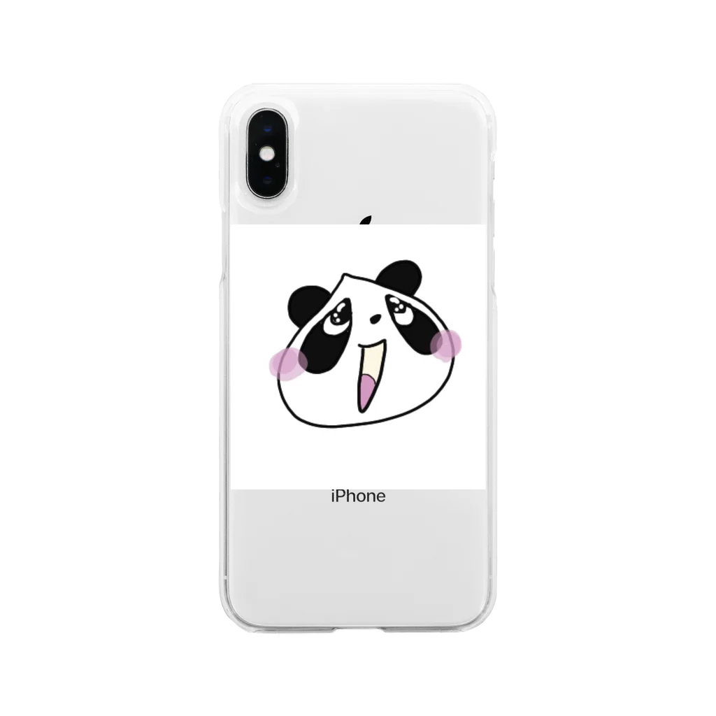 ORIちゃんのパンダパンダうるうる Soft Clear Smartphone Case