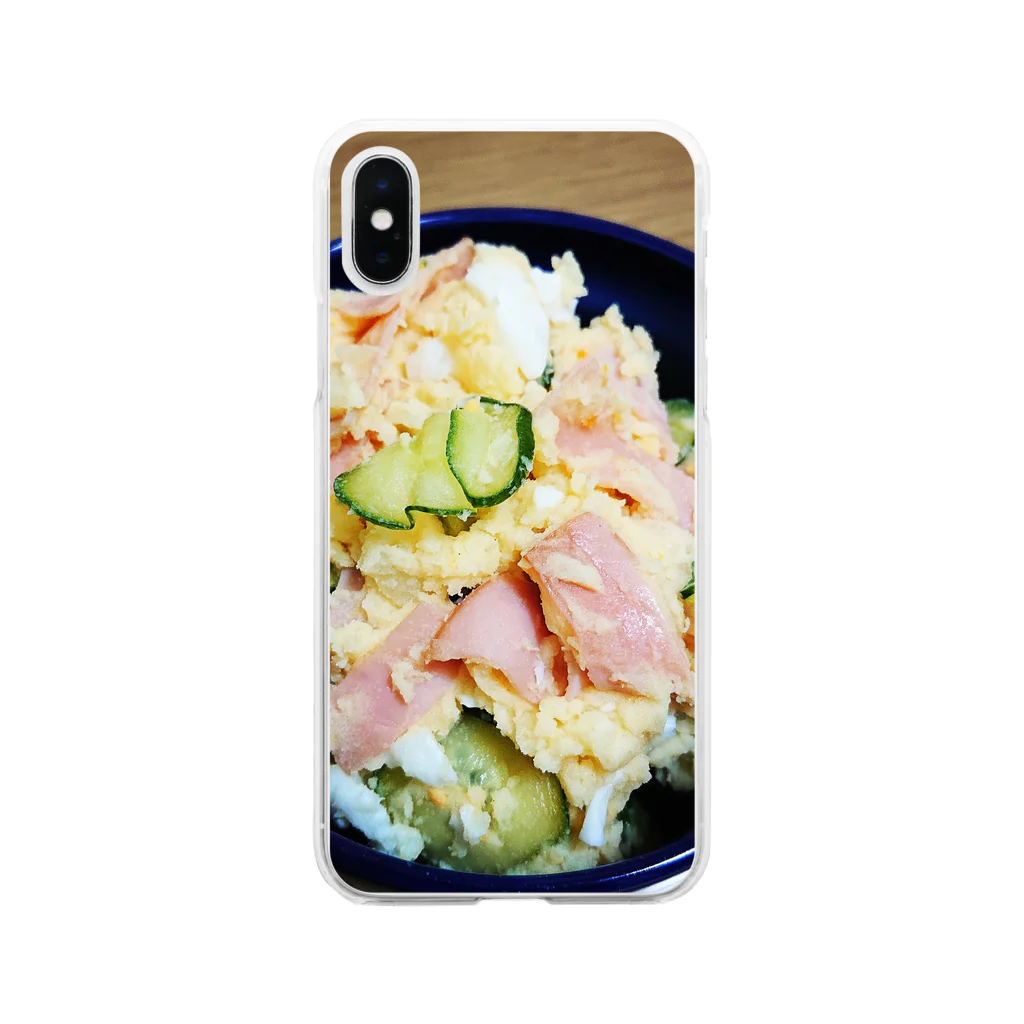 かめはるのお店。のポテトサラダ Soft Clear Smartphone Case