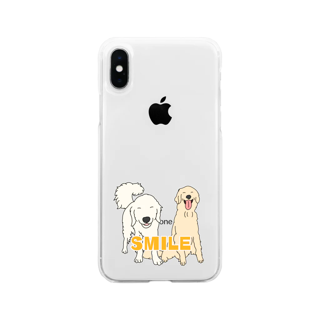 niconicotontonのうちの子1番☆Smile Soft Clear Smartphone Case