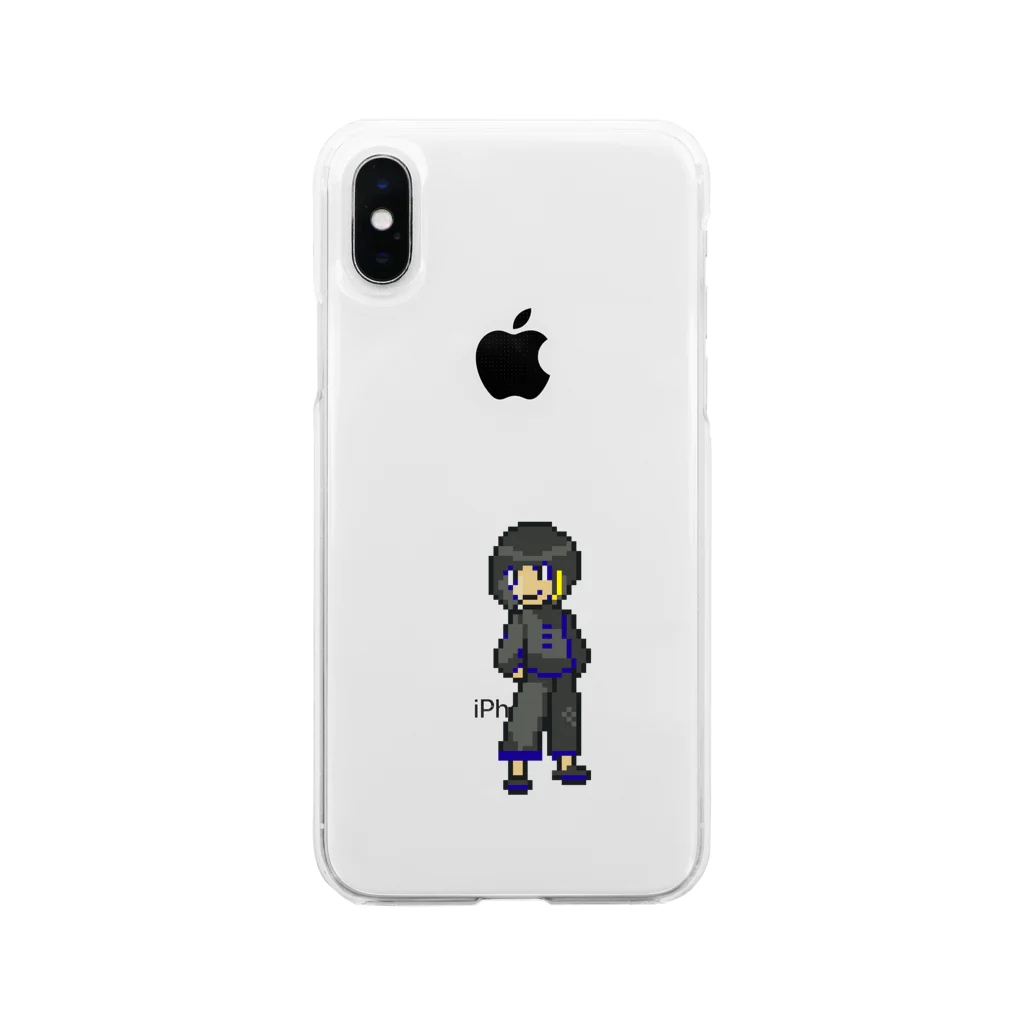 リオのチャイナなトレーナー(ドット) Soft Clear Smartphone Case