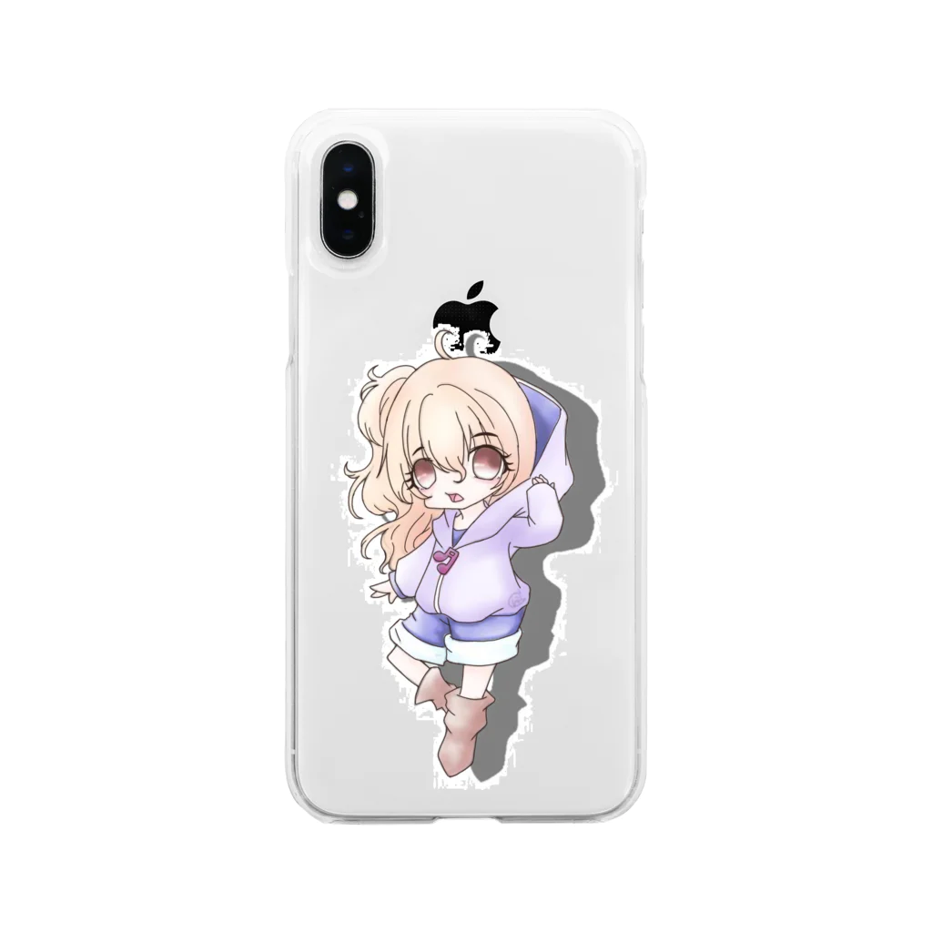 ⋆*⋆ஜ​* ćӈїї⋆ฺ ​ஜ ​｡*のわがままちぃたん Soft Clear Smartphone Case