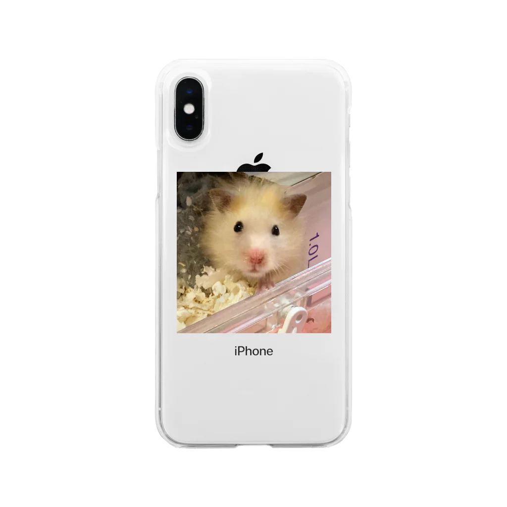 わたぼこりプ•リンのキンクマぷりんくん Soft Clear Smartphone Case