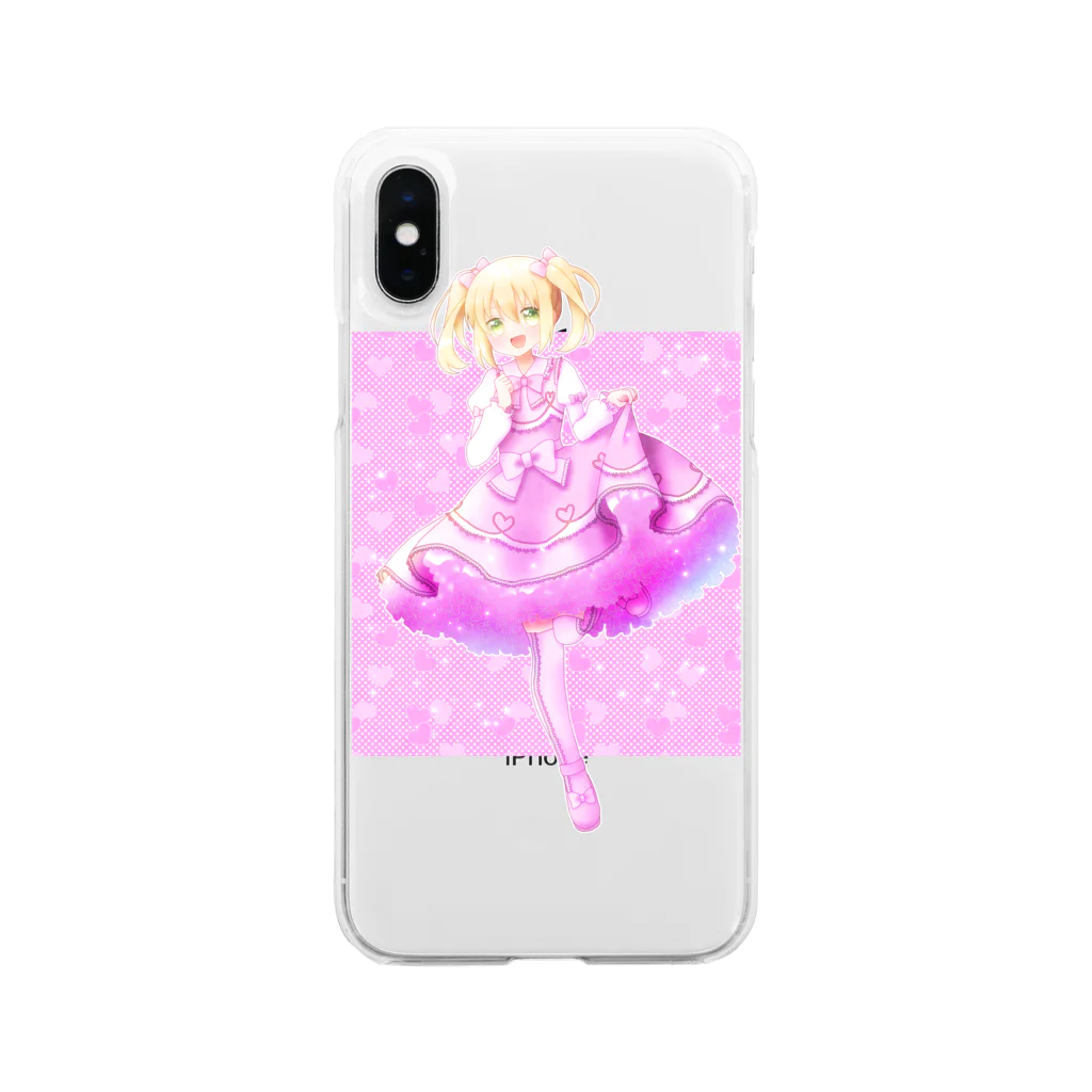 かわいいもののおみせ　いそぎんちゃくの💕 Soft Clear Smartphone Case