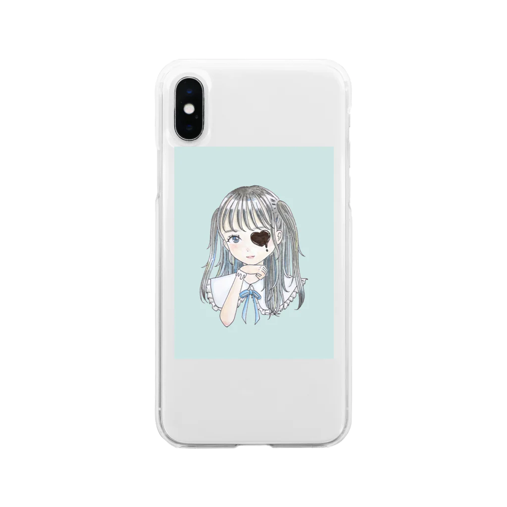 コロネのチョコレイトちゃん Soft Clear Smartphone Case