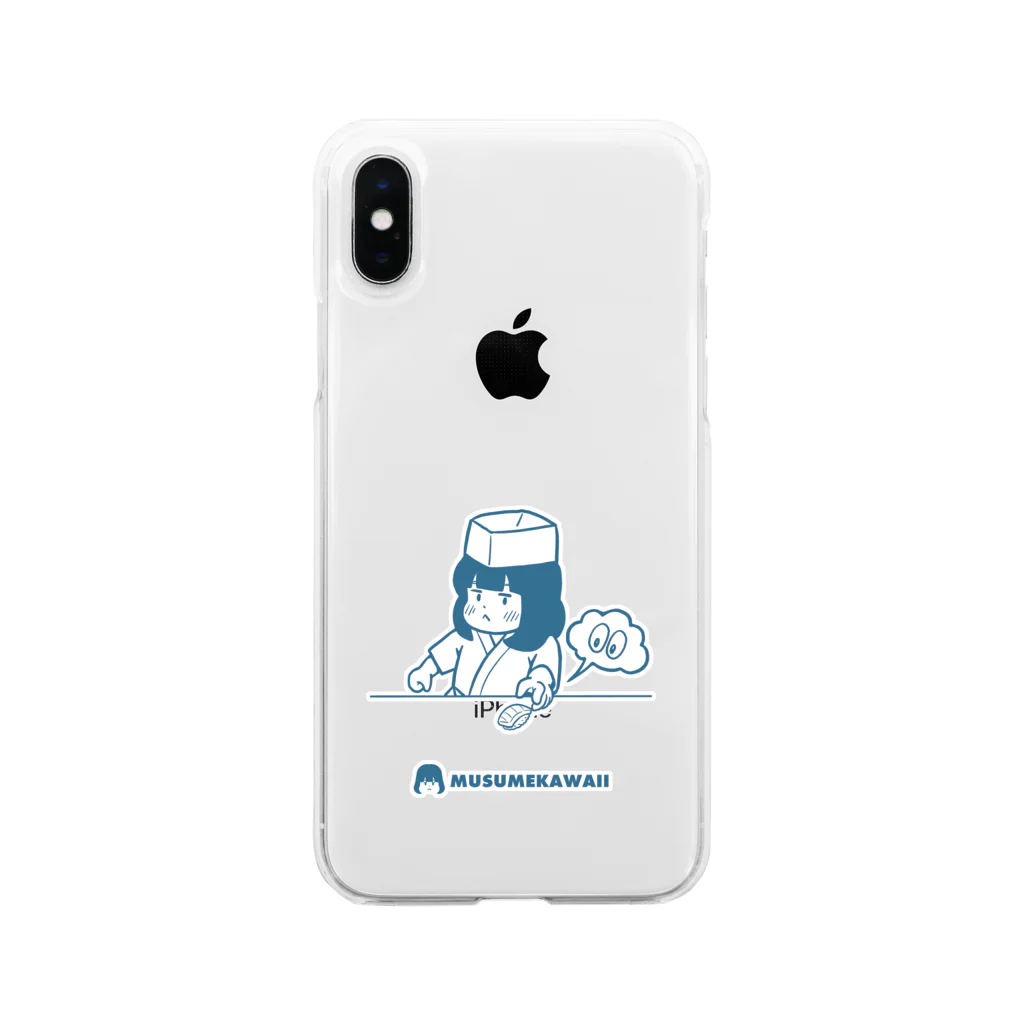 MUSUMEKAWAIIの0618「国際寿司の日」 Soft Clear Smartphone Case