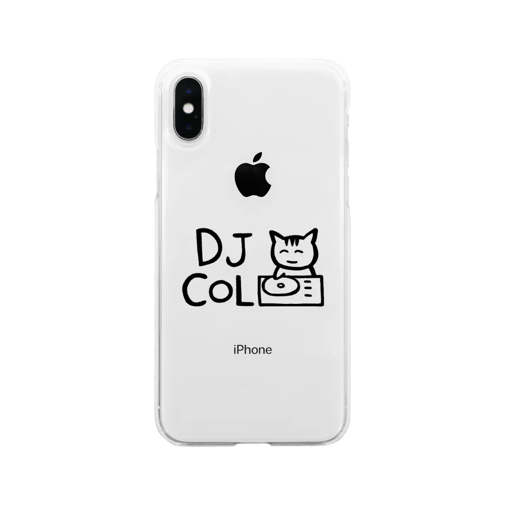 DJ コル の店のDJ コル ソフトクリアスマホケース