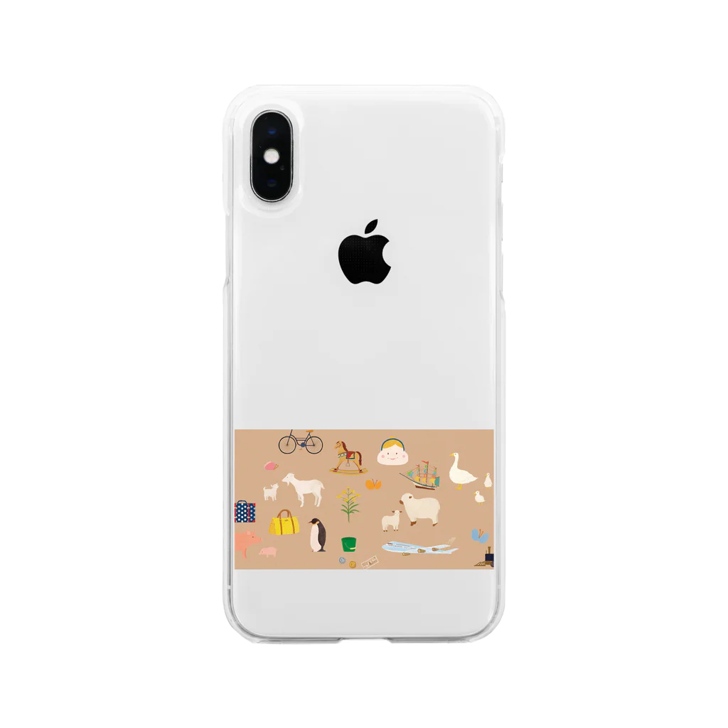 ..lineのすきな子達 Soft Clear Smartphone Case