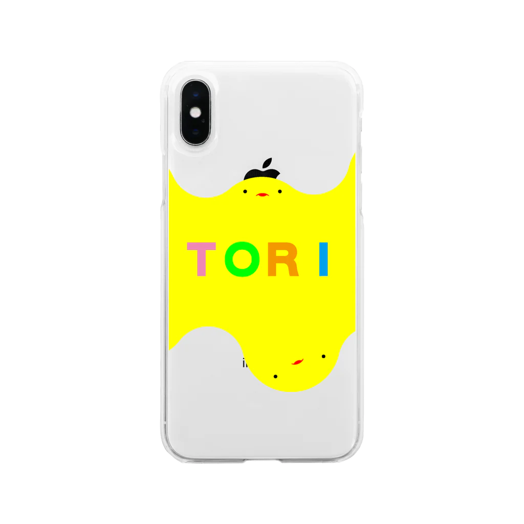 ほんワカヒトやすみのTORI ソフトクリアスマホケース