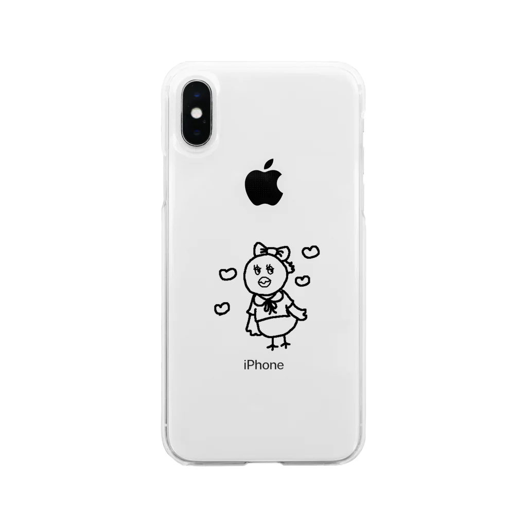 まゆたのモテモテ とりこちゃん Soft Clear Smartphone Case