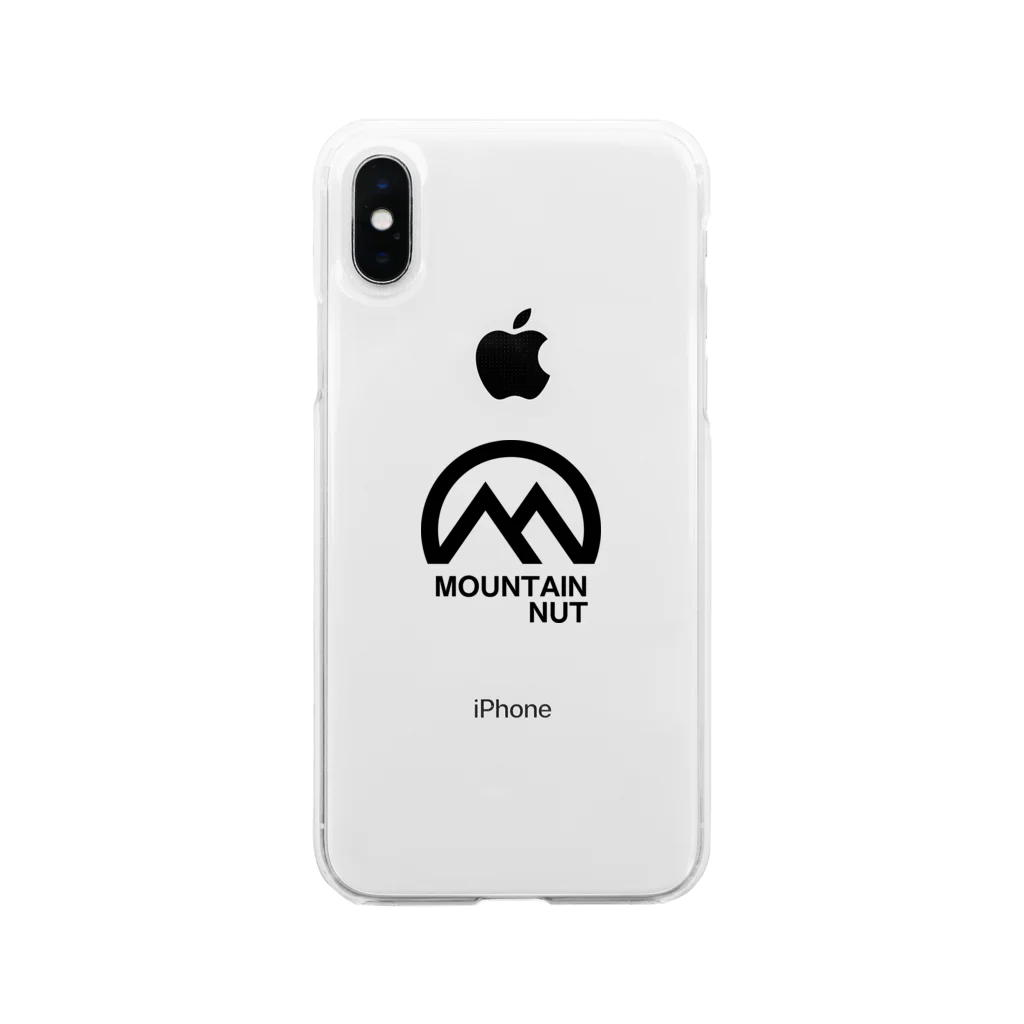 SKI NUT OFFICIAL SHOPのMountain Nut Soft Clear Smartphone Case