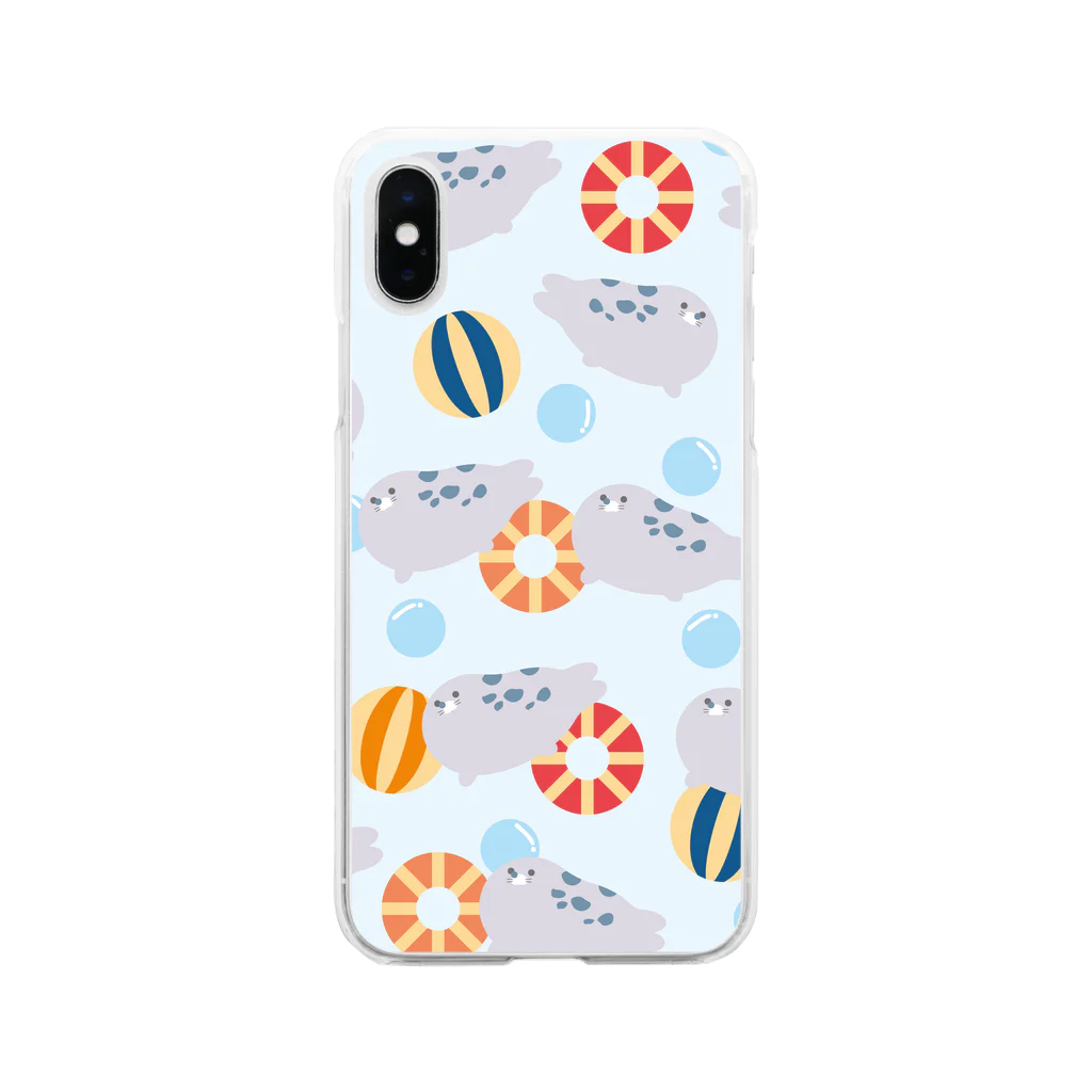 hr. grassのAZARASHI Soft Clear Smartphone Case